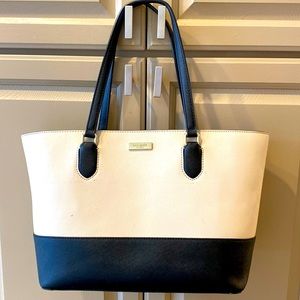 Beautiful Kate Spade tuxedo purse